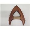 Image 2 : Koa Wood Replica of Historic Weapon w/ Shark Teeth Tied into Edges 10.5"L