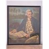 Image 2 : Captain Cook Oil Painting Signed by Artist, Framed, 23"x27"