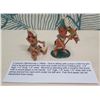 Image 2 : Qty 2 Ceramic 1940's Menehune Figures