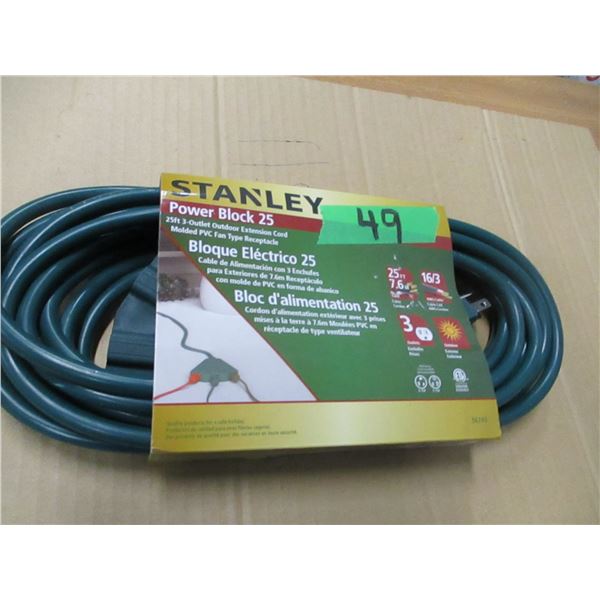 STANLEY 201874 ÜBERBRÜCKUNGSKABEL 25 mm² 3,5M Starthilfekabel STANLEY 201874 ÜBERBRÜCKUNGSKABEL 25 mm² 3,5M Starthilfekabel