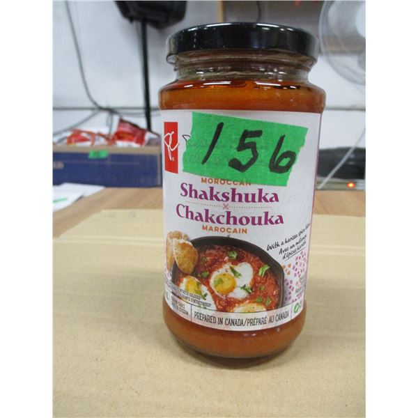 SHELF PULLS (AS IS):  SHAKSHUKA MARINADE SAUCE (400ML) - JAR