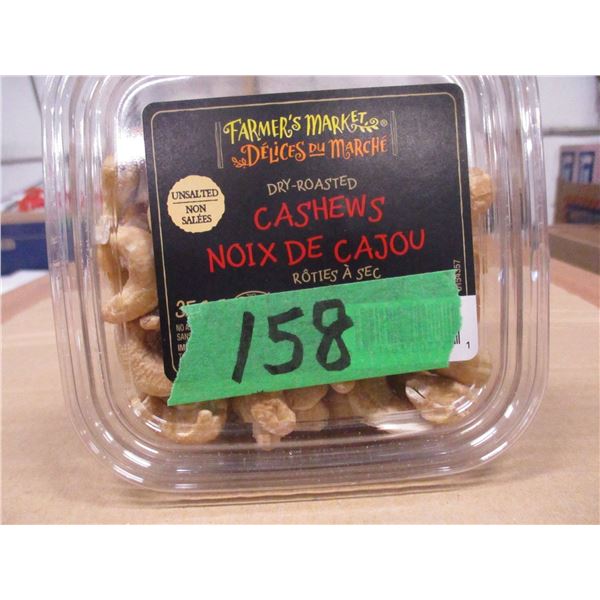 SHELF PULLS (AS IS):  DRY ROASTED CASHEWS (350G)