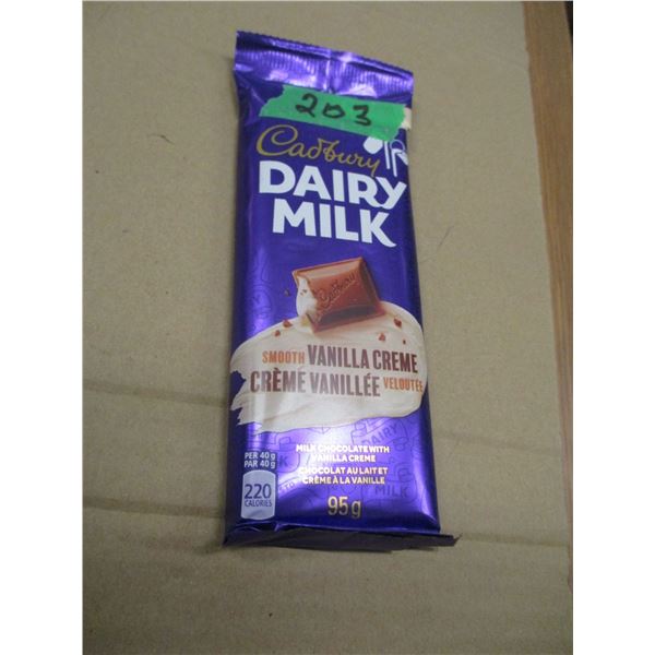 SHELF PULLS (AS IS):  CADBURY VANILLA CREAM BAR (95G)