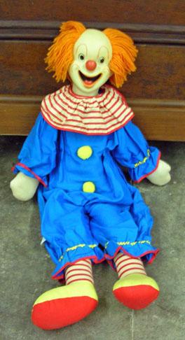 vintage bozo the clown doll