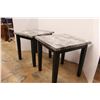 Image 4 : * (2) End Tables - 22" x 23" x 24"