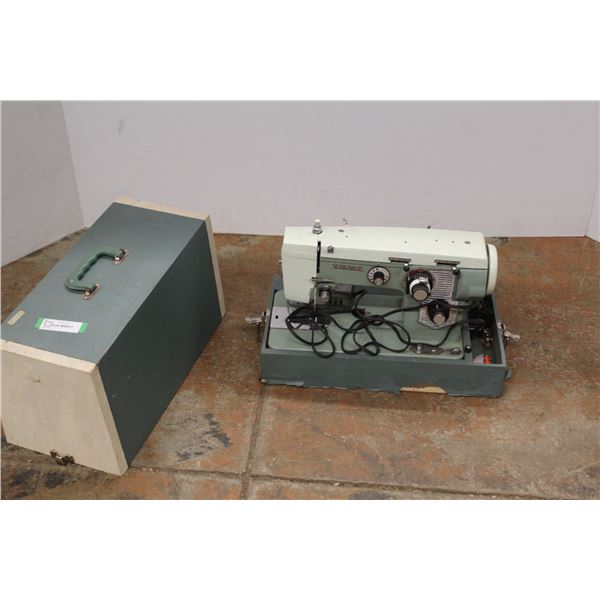 * Viking Portable Sewing Machine With Case