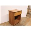 Image 3 : * Wooden End Table - One Drawer - 14" x 19" x 25"
