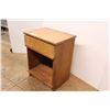 Image 5 : * Wooden End Table - One Drawer - 14" x 19" x 25"