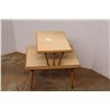 Image 1 : * 2-Tier MCM End Table - 16" x 22" x 23"