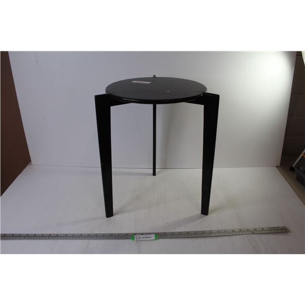 Wooden Round Plant Stand