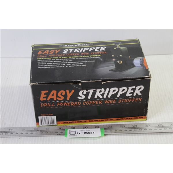 Drill Powered Wire Copper Stripper In Box