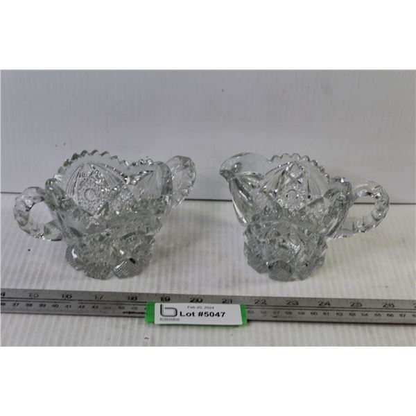 Crystal Cream & Sugar