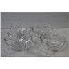 Image 3 : (4) Glass Handled Fruit Dishes