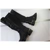 Image 4 : Pair of High Black Boots - Size 5.5