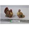 Image 1 : Salt & Pepper Shakers - Turkeys