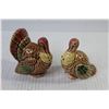 Image 2 : Salt & Pepper Shakers - Turkeys