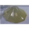 Image 2 : (2) Vintage Glass Light Shades, Shaving/Makeup Mirror