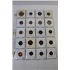 Image 2 : (3) Sheets of Foreign Coins - 20 Coins/Sheet