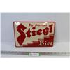 Image 1 : Salzburger Stiegl Bier Metal Sign