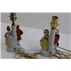 Image 4 : (2) Japanese Figural Lamps - Working