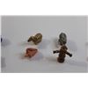 Image 3 : (12) Mixed Red Rose Tea ( Wade) Figurines