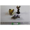 Image 1 : (3) Porcelain Birds - Chips