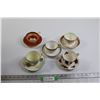 Image 1 : (5) Tea Cups & Saucers - Aynsley, Colclough, Adderley, Delphine, Grosvenor