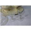 Image 2 : Cream and Sugar Set, Glasses and Glass Lid