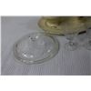 Image 3 : Cream and Sugar Set, Glasses and Glass Lid