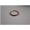 Image 2 : (2) Gold Plated White Crystal Zircon Ring - Size 7.5