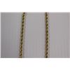 Image 3 : Rope a Dope Gold Plated 4mm Chain - 24"