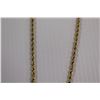 Image 3 : Rope a Dope Gold Plated 4mm Chain - 24"