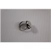 Image 3 : Sterling Silver Dendritic Opal Ring - Size 9