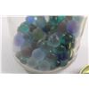 Image 3 : Half a Jar of Blue Marbles
