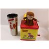 Image 2 : Curious George Surprise Box (?), Clock - Works, Misc.