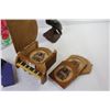 Image 3 : Air Pot, Coasters in Piano Holder, Wooden Eagle Figurine