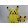 Image 3 : (2) Pokemon Stuffed Toys - Pikachu and Raichu