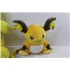 Image 4 : (2) Pokemon Stuffed Toys - Pikachu and Raichu