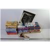 Image 1 : Assortment of Soft Cover Books - Novels, Doll, Wolf Picture