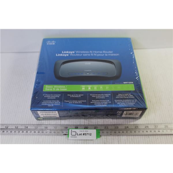 Linksys Wireless-N Home Router - New In Box