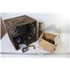 Image 1 : Hardhat, 3" Air Nails, Fire Hose Nozzle, Cutting Discs, etc.
