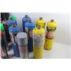 Image 2 : Propane Bottles - Mostly Empty, Grease, Spray Paints - Cannot Ship