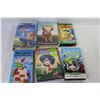 Image 3 : (5) VHS Movies, (6) DVD's - Shrek, Fern Gully, etc.