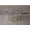 Image 3 : Glassware - (2) Pitchers, Wine Glasses &