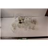 Image 1 : Various Glassware - Wine, Saucers, Cups, Glasses etc.