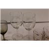 Image 3 : Various Glassware - Wine, Saucers, Cups, Glasses etc.