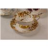 Image 7 : (5) Tea Cups & Saucers (Paragon, Gladstone China (Cracked Cup), Windsor Bone China, Queen Anne Bone 