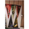 Image 3 : (11) Wincraft Sports Hockey Pennants & Small Smyth Oilers Jersey