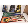 Image 4 : (11) Wincraft Sports Hockey Pennants & Small Smyth Oilers Jersey