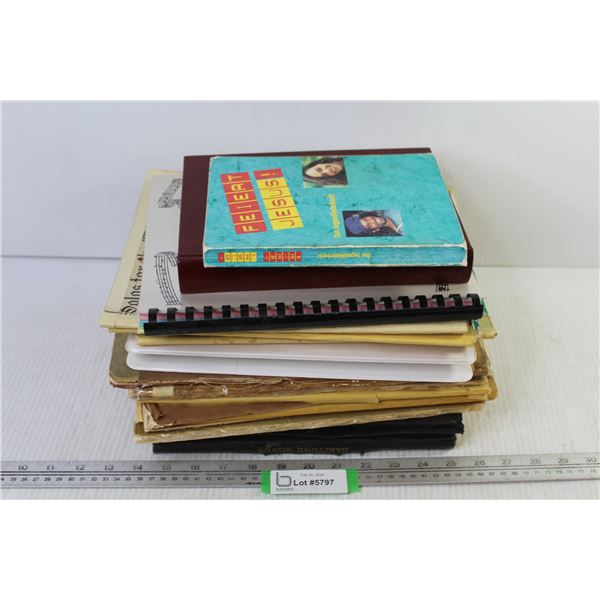 Variety of Musical Scores, Hymnals, Directories, etc.